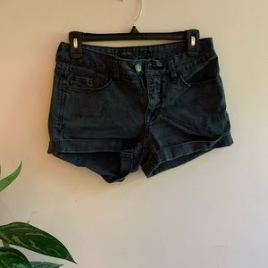 urban outfitters black shorts